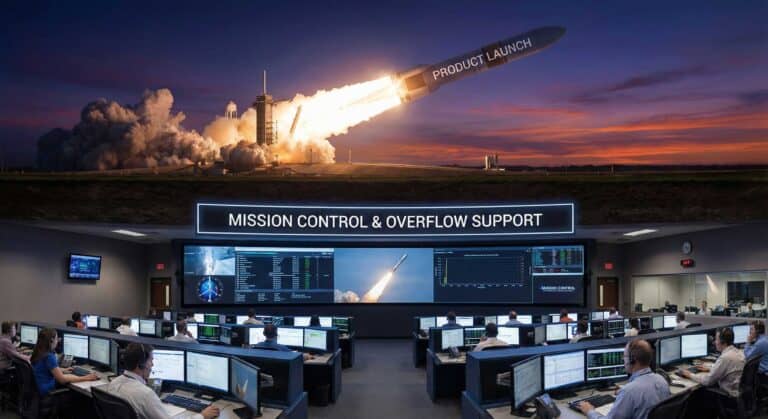 The Business Case for Overflow Support During Product Launches